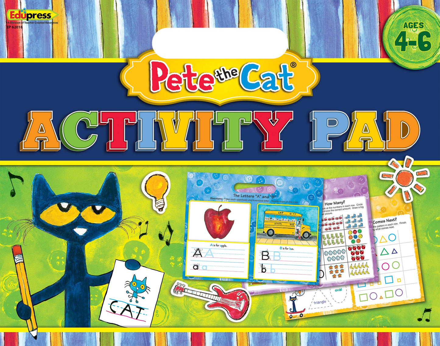 PETE THE CAT ACTIVITY PAD