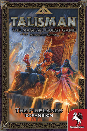 Pegasus Spiele Talisman: The Firelands Board Game Orange