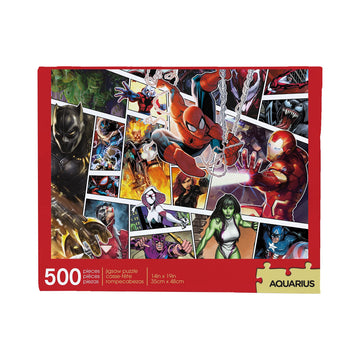 Aquarius Marvel Puzzle (500 Piece Jigsaw Puzzle) - Glare Free - Precision Fit - Officially Licensed Marvel Merchandise & Collect