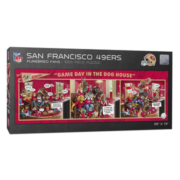 Youthefan Nfl San Francisco 49Ers Game Day In The Dog House 1000Pc Puzzle