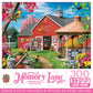 MasterPieces - 300 Piece Jigsaw Puzzle  Large EZ Grip  Goldfinch Farms  mature-themed & Family Fun  Non-Glare  18x24  Puzzles 300 Pieces for mature-themeds