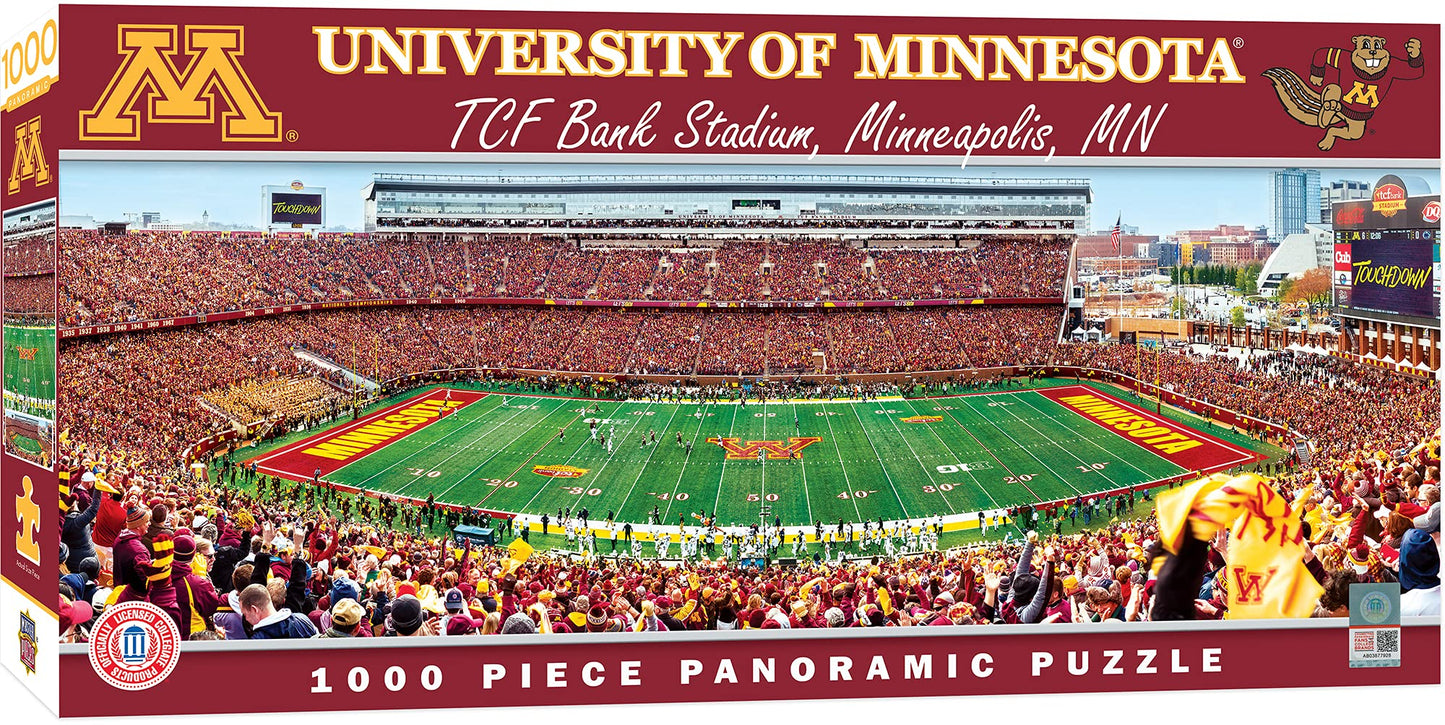 Minnesota 1000 Pc Pano 50 Yard Line