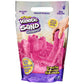 Kinetic Sand, Crystal Pink 2lb Bag of All-Natural Shimmering Play Sand for Squishing, Mixing and Molding, Sensory Toys for Kids 