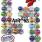 Matty'S Toy Stop Crazy Aaron'S Putty Mini Tins Lucky 7 Surprise Gift Set Party Bundle - 7 Pack (.47Oz Each) Assorted Colors