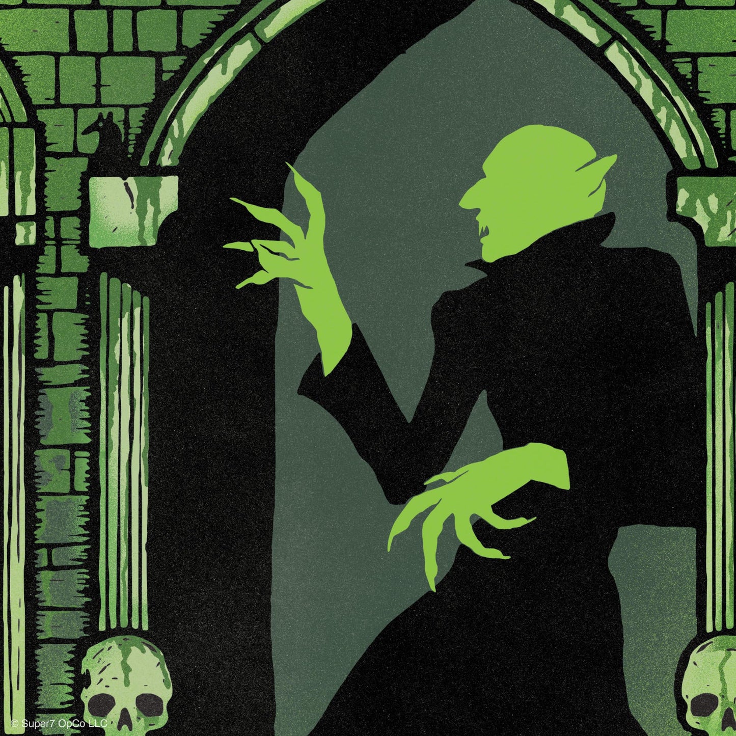 Super7 Nosferatu (Film Poster) - 3.75'' Nosferatu Action Figure Classic Movie Collectibles and Retro Toys