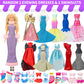 Style Shine 70 Pcs Doll Clothes And Accessories,4 Wedding Gowns 2 Evening Dresses 8 Fashion Dresses 6 Set Casual Outfit Top And