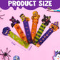JOYIN 144 PCS Halloween Bookmark Rulers Party Favor Pack (6 Designs) with Halloween Themed Prints for Holiday Decorations, Goodi