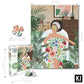 KI Puzzles 500 Piece Jigsaw Puzzle - Hygge Sanctuary Space, 24x18", Paper, Model 50336 + Scented Candle