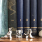 Basic Spirit Yoga Elephant Poses Pewter Miniature Figurines Namaste Meditation Zen Statue Gift