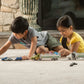 Wild Republic T-Rex Truck, Gifts For Kids, Imaginative Play Toy, Triceratops & Tyrannosaurus
