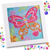Zaliafei Butterfly Diamond Art Kits For Kids, Diamond Art For Kids Holiday, Gem Art Kits For Girls Birthday Gift, Arts And Crafts For Kids Ages 8 10 12