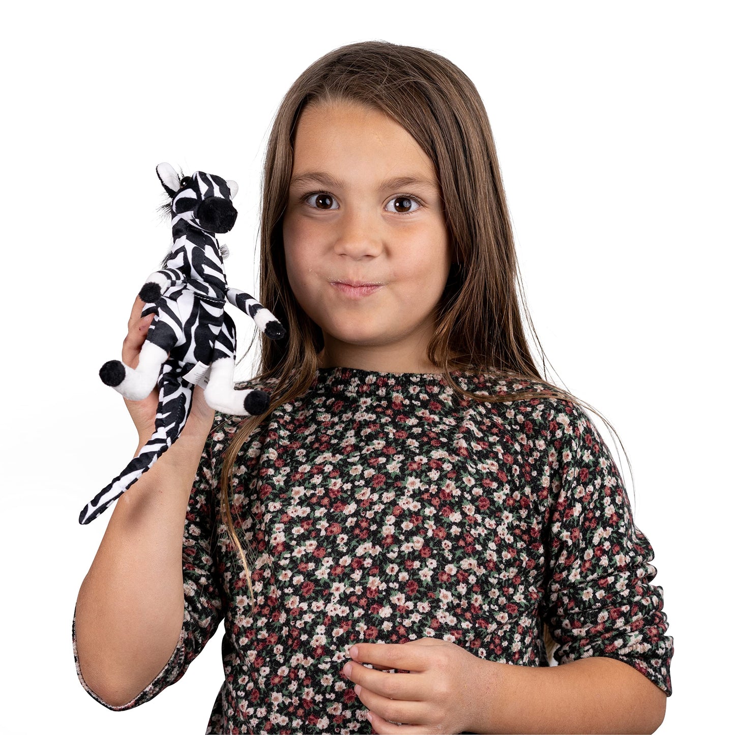 Randimals Randimini Collection Zebra Kangaroo Called Zangaroo. Floppy Plush Bean Filled Toy 6.5   Soft & Huggable  enhanced Quality Hybrid Animal Friend Encourages Adventure & Imagination