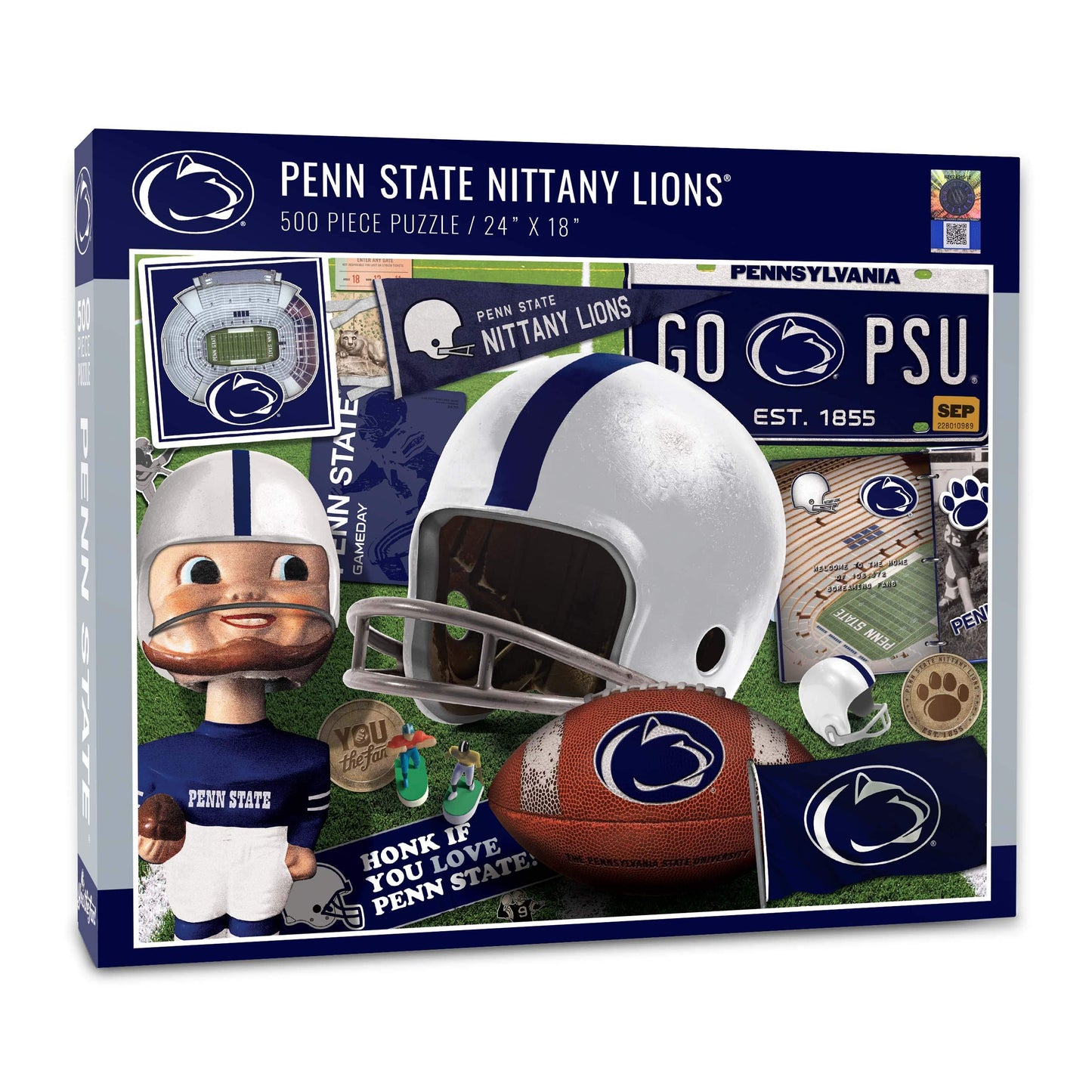Youthefan Ncaa Penn St Nittany Lions Retro Series Puzzle - 500 Pieces, One Size