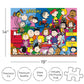 Aquarius Peanuts Gang Jigsaw Puzzle (500 Pieces), Collectibles, Glare Free, Games, 14 X 19 Inches