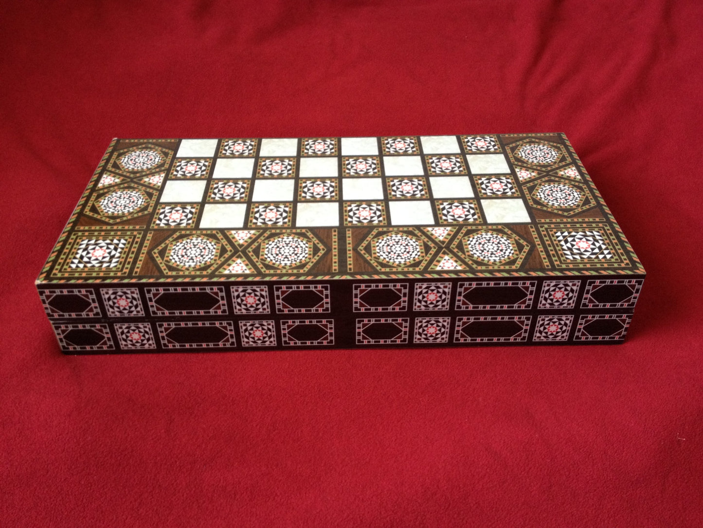 Yenigun Turkish Backgammon Game Board Set Tavla Him