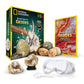 National Geographic Break Open 4 Geodes Science Kit – Includes Goggles And Display Stand - Stem Science Gift For Boys And Girls, Break Your Own Geodes With Crystals (Amazon Exclusive)
