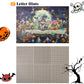 Halloween Jigsaw Puzzle 1000 Piece For Adult Family,Horror Halloween Witches Ghost Party,Perfect Snap 27.6X19.7 Inches
