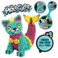 The Orb Factory Orbmolecules Merkitty Never Dries Compound, Aqua/Pink/Yellow, 9.44' X 3.44' X 8.44'-Packaging May Vary