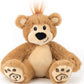 Plushible Pawley The Teddy Bear Stuffed Animal - Plush Stuffed Animal With Embroidered Details - Soft & Snuggly Stuffed Animals