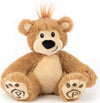 Plushible Pawley The Teddy Bear Stuffed Animal - Plush Stuffed Animal With Embroidered Details - Soft & Snuggly Stuffed Animals