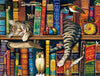 Buffalo Games Frederick the Literate 750 Piece Jigsaw Puzzle, Multicolor, 24"L X 18"W, Cardboard, Model 17077