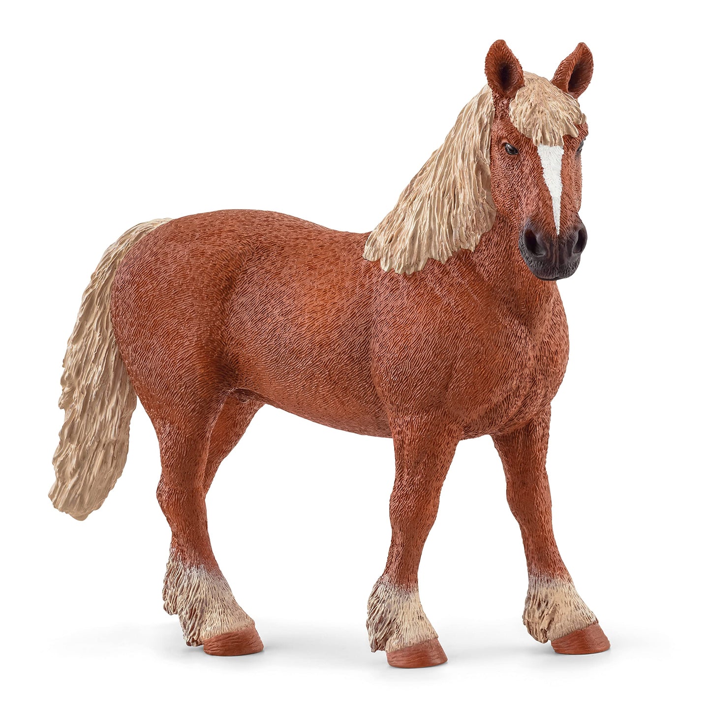 Schleich Farm World Horse Toy For Girls And Boys Ages 3+, Belgian Draft Horse, 4.6 Inch