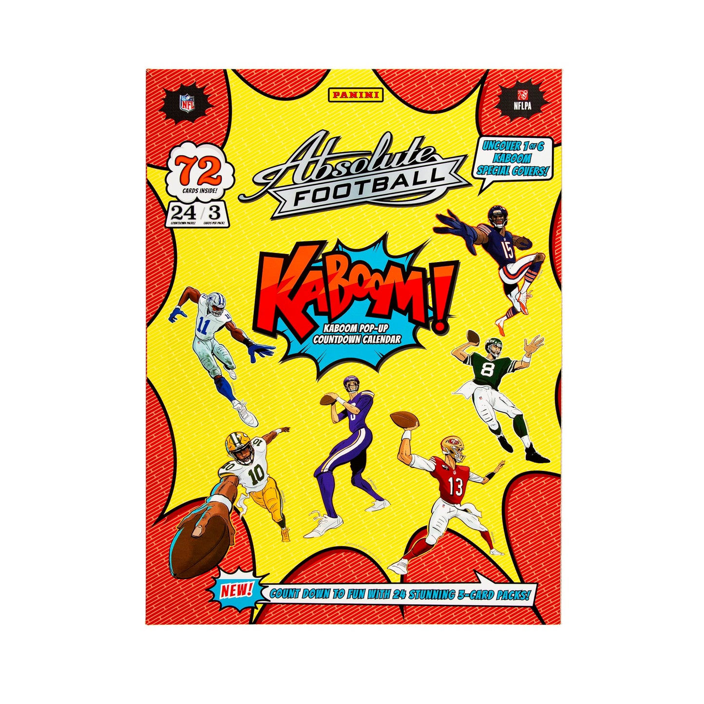2024 Panini Absolute Football Kaboom! Countdown Calendar