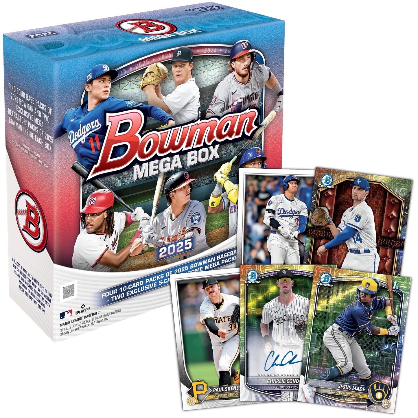 2025 Bowman Baseball - Factory Sealed - Mega Box