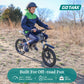 Gotrax Astra Electric Dirt Bike, 16'' Pneumatic Tires, Max 16 Mile And 15.5Mph Speed Power By 300W Brushless Motor, Dual Suspens
