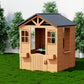 All Spruce Outdoor Kids Playhouse, Toddler Playhouse Wooden Playhouse For Kids Ages 3-10, With Sink, Stove, Flower Pot Holders,