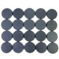 Hedral Value Pack Of 20-32Mm Round Black Miniature Model Bases For Tabletop Or Miniature Wargames