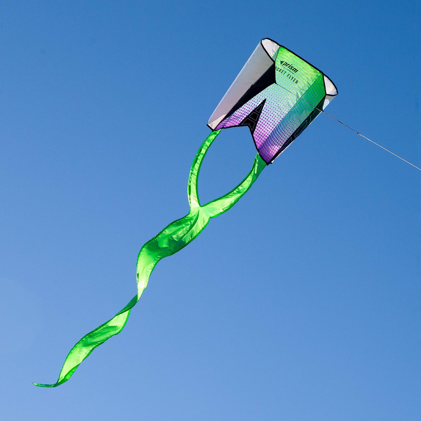 Pocket Flyer Single Line Kite Electric - Ready For Flight Wherever Adventure Takes You
