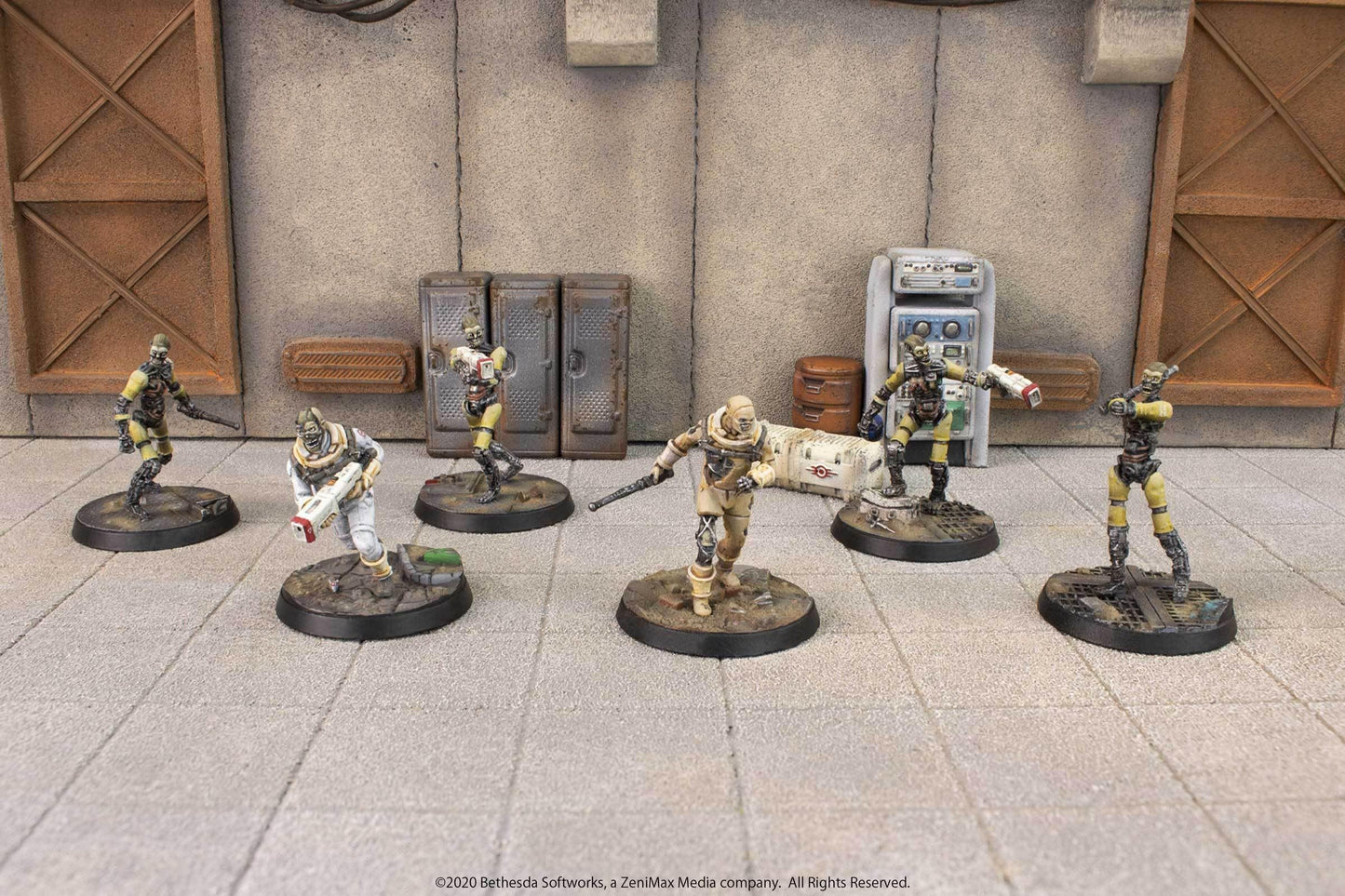 Fallout: Wasteland Warfare - Institute Synths (Minis And Scenics Box Set)