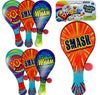 Ja-Ru Wooden Paddle Ball With String (6 Paddle Toy) Vintage Retro Return Ball For Kids, Boys & Girls. Old Fashioned Toys. Indoor & Outdoor Games. Bulk Party Favors Birthday Bag Stuffers. 751-6P