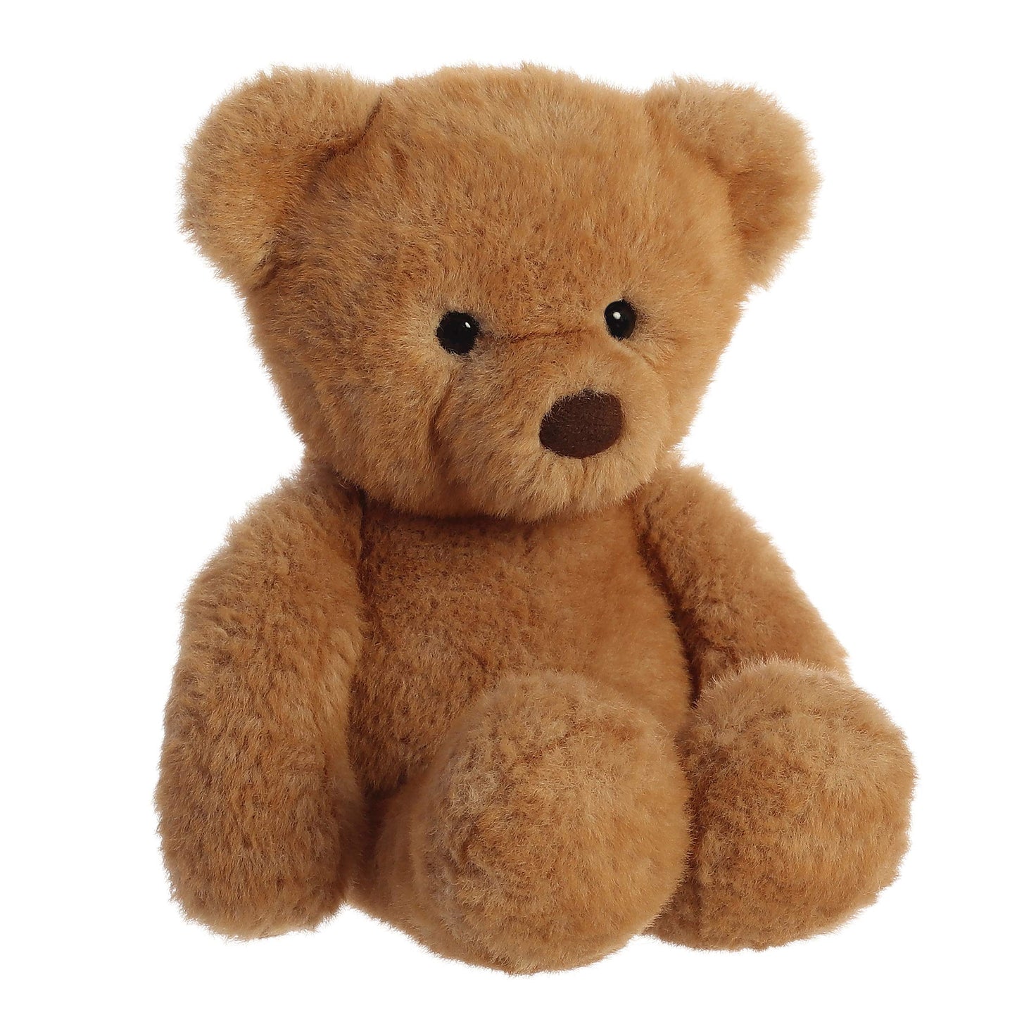 Aurora® Snuggly Softie Bear™ Stuffed Animal - Brown - 13 Inches - Large - Polyester - Comforting Companion for Imaginative Play