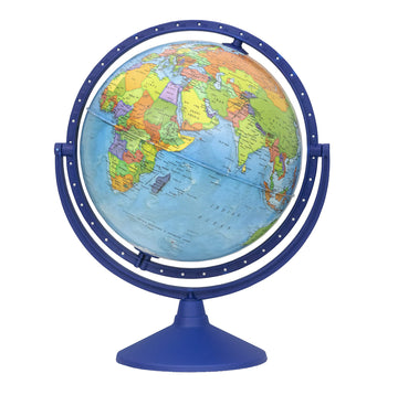 Exerz 30Cm Educational World Globe All Direction 360 Rotating - Diameter 30Cm