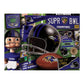 YouTheFan NFL Baltimore Ravens 500-Piece Retro Series Puzzle - Team Colors, Cardboard, One Size