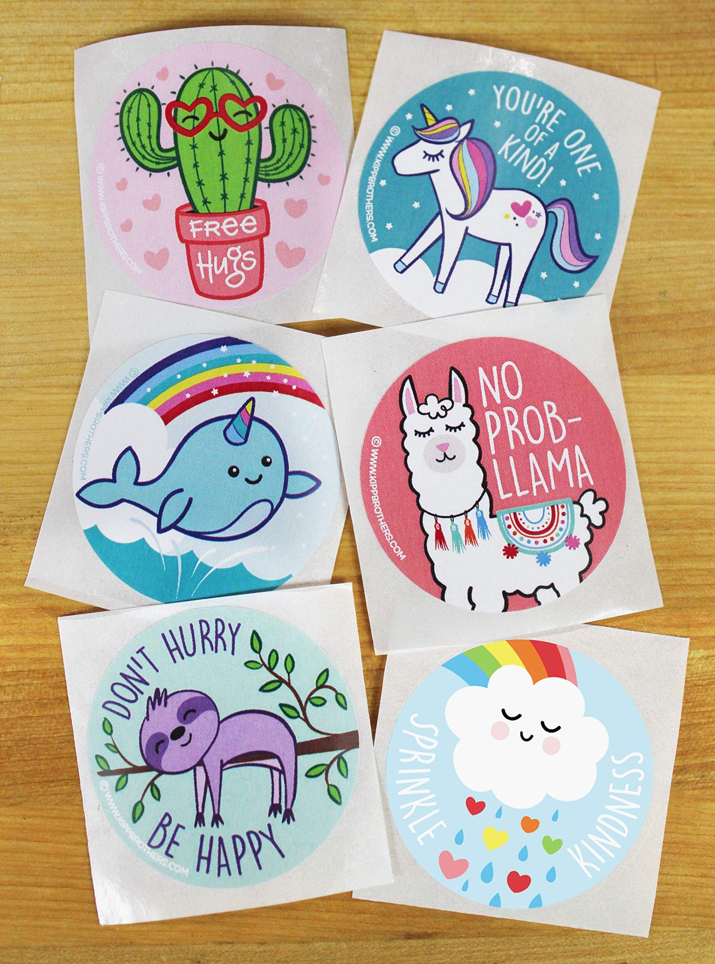 Kipp Brothers Assorted Magical Fun Sticker Sheet Pack - 102 Stickers