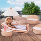 Lori - Marina'S Terrace Set - Mini Doll & Toy Terrace Furniture - 6-Inch Doll & Dollhouse Accessories - Chairs, Table, Umbrella,