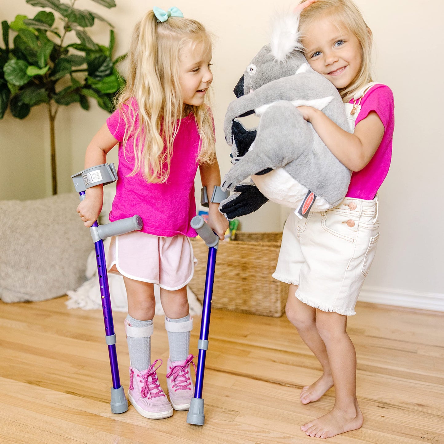 Melissa & Doug Lifelike Plush Koala Stuffed Animal (13.5W X 14H X 12D In)