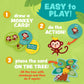 Peaceable Kingdom Monkey Around Game for Toddlers, Interactive Play, Cardboard, One Size, Multicolor, Ages 2+