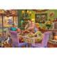 Lavievert Wooden Jigsaw Puzzle 1000 Piece Puzzle For Adults And Kids - Thanksgiving Dinner, Turkey, Pumpkin Pie