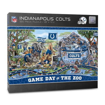 YouTheFan NFL Indianapolis Colts Game Day at The Zoo 500pc Puzzle