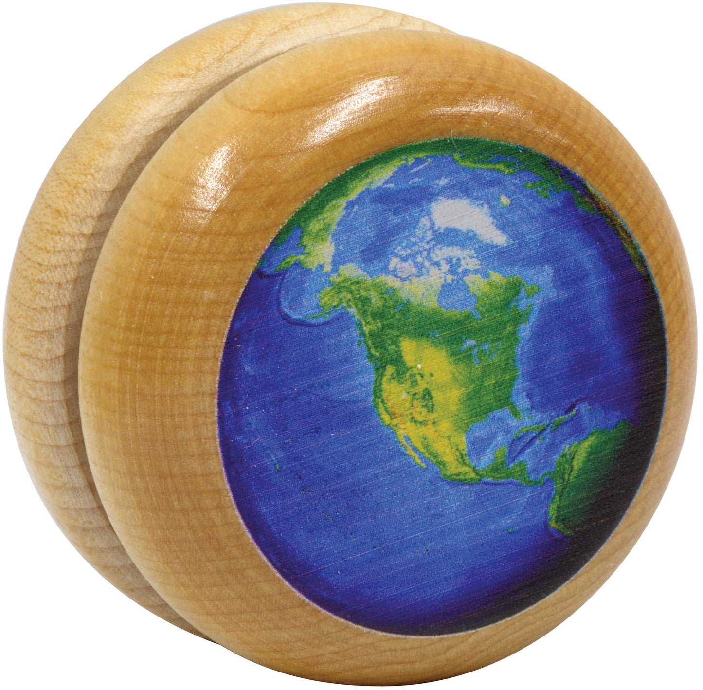 Maple Landmark Wooden Earth Yo-Yo