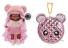 Na! Na! Na! Surprise Glam Series Cali Grizzly Fashion Doll And Metallic Bear Purse, Pink Hair, Cute Fuzzy Hat Outfit & Accessories, 2-In-1 Kids Gift, Toy For Girls And Boys Ages 5 6 7 8+ Years