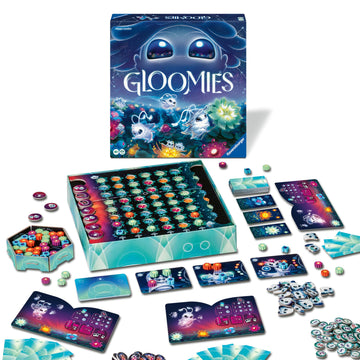 Ravensburger 24617 - Gloomies - Simple Strategy Game for Families, Adults and Children - Board Game for 2-4 Players Aged 10+