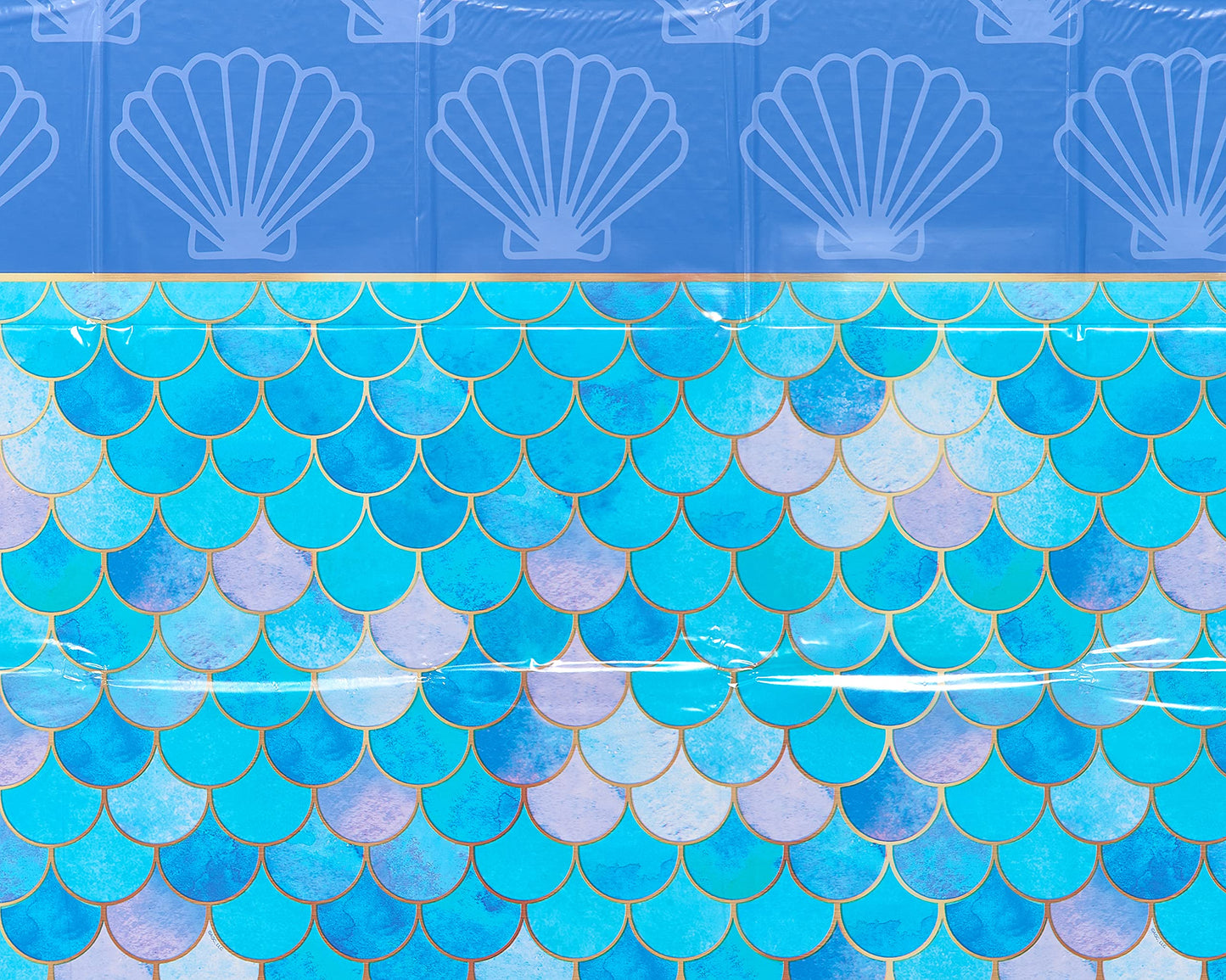American Greetings Mermaid Party Supplies, Plastic Table Covers (3-Count)
