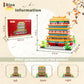 Wriyvngs Chinese Architecture Micro Building Blocks Set Stork Tower Collectible 2196Pcs Creative Toy Building Sets For Adults An