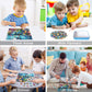 Lelemon Puzzles For Kids Ages 4-6,Underwater World Puzzle 100 Piece Puzzles For Kids In A Metal Box, Educational Kids Puzzles Jigsaw Puzzles 100 Piece Puzzle Games Puzzle Toys For Girls And Boys