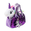 Little Jupiter Unicorn Plush Pet Set - 12" White Stuffed Animal - Soft Polyester - Model LJ-003-WHITE - Perfect Gift for Ages 4-7